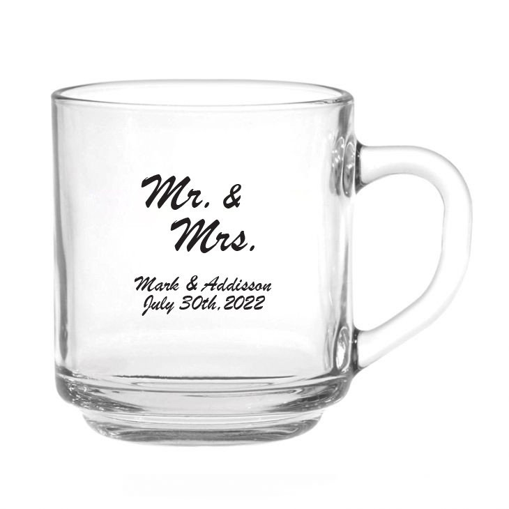 10 oz. Capri Glass Coffee Mug main image